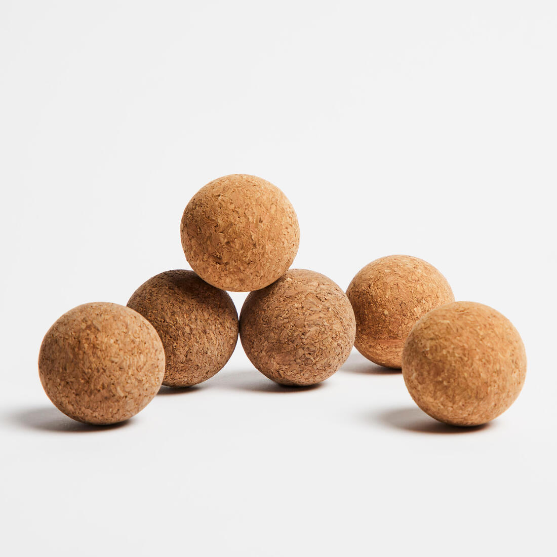 Balles de BABYFOOT en liege, lot de 6 - BBF 100