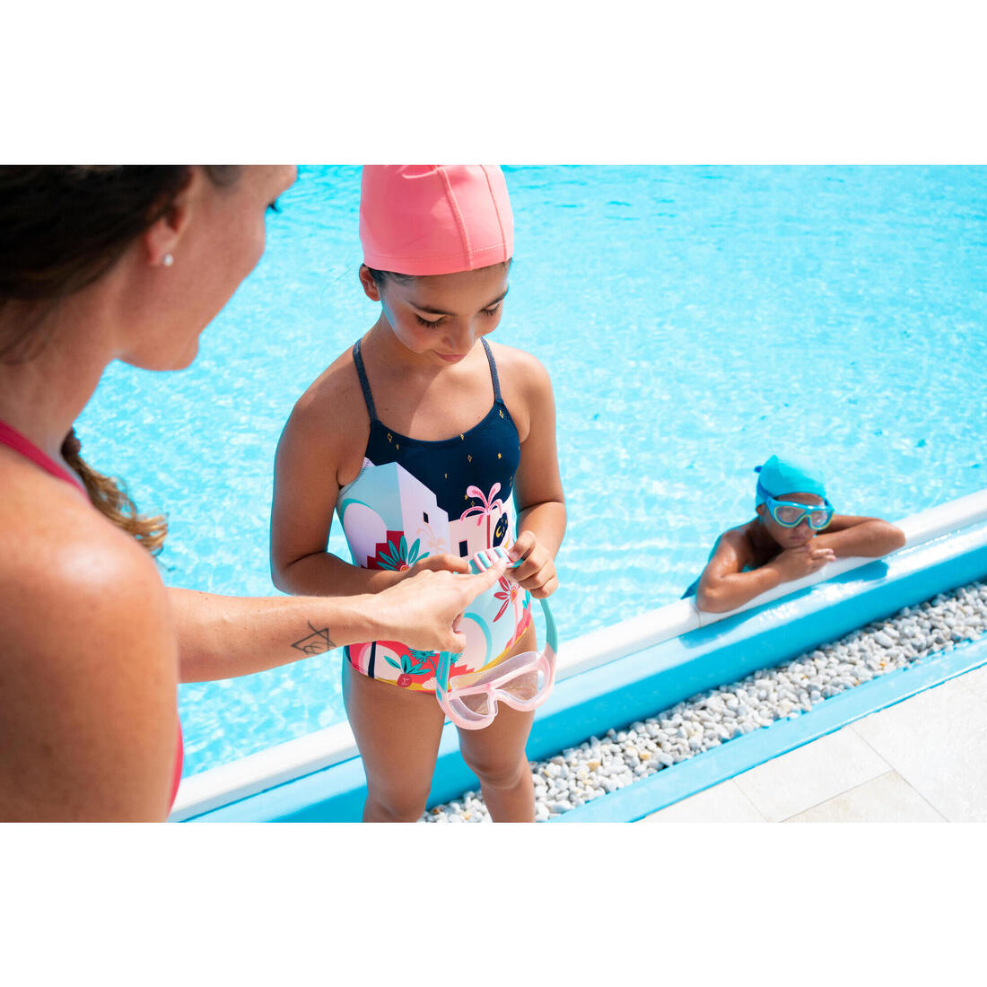 Masque De Piscine SWMDOW - Ecran Clair - Taille Junior