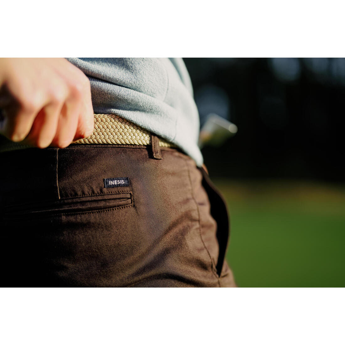 Pantalon de golf chino coton homme, MW500