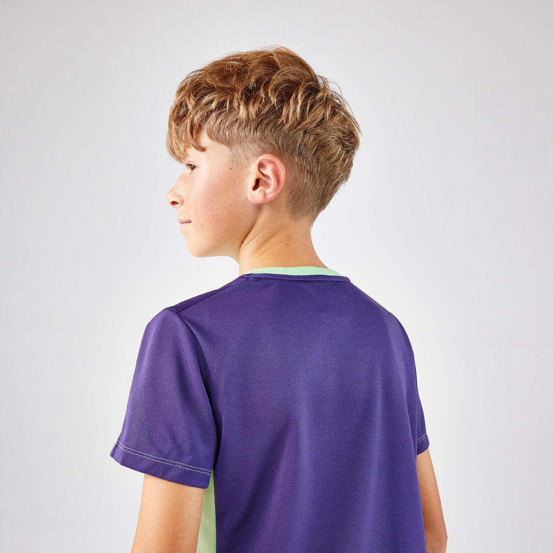 T-shirt de tennis Junior col rond - TTS DRY JR