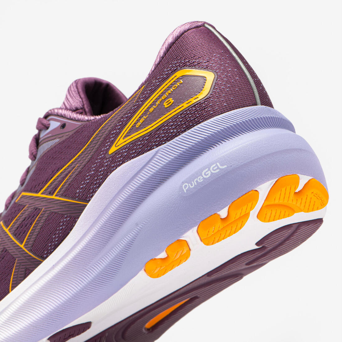 Chaussures running femme, Asics Superion 8 violet