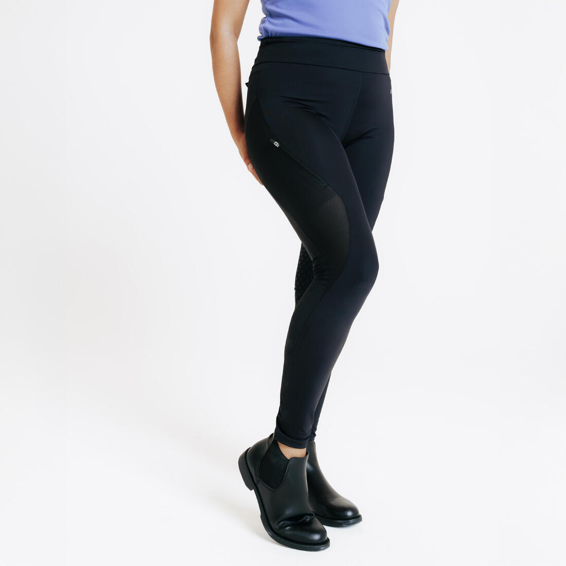LEGGING EQUITATION LEGER FULLGRIP  FEMME - Eté