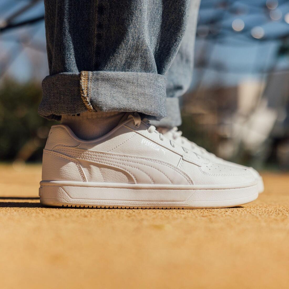 Baskets à lacets enfant - PUMA CAVEN 2.0 blanc