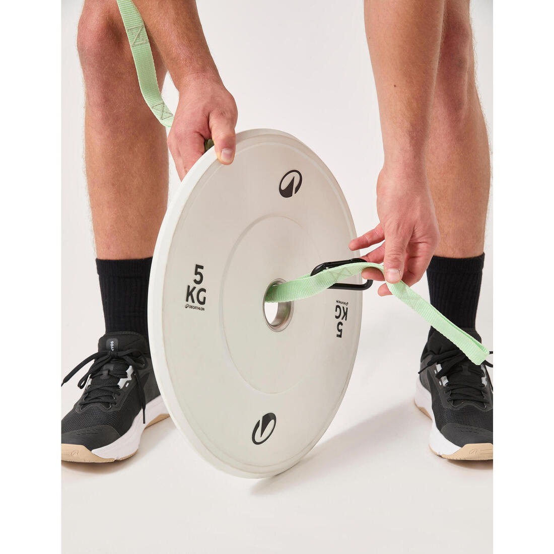 Ceinture lestée de musculation avec sangles max 200 kg