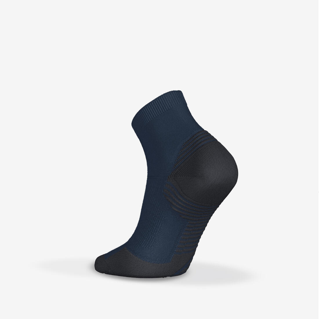 LOT de 2 PAIRES de CHAUSSETTES DE RUNNING RUN500 EPAISSES MID
