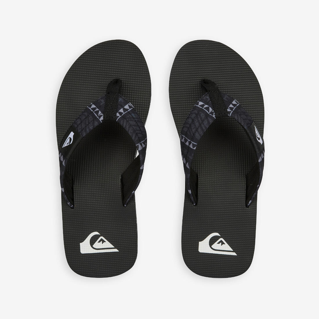 Tongs surf homme Quiksilver - Molokai layback noir connect