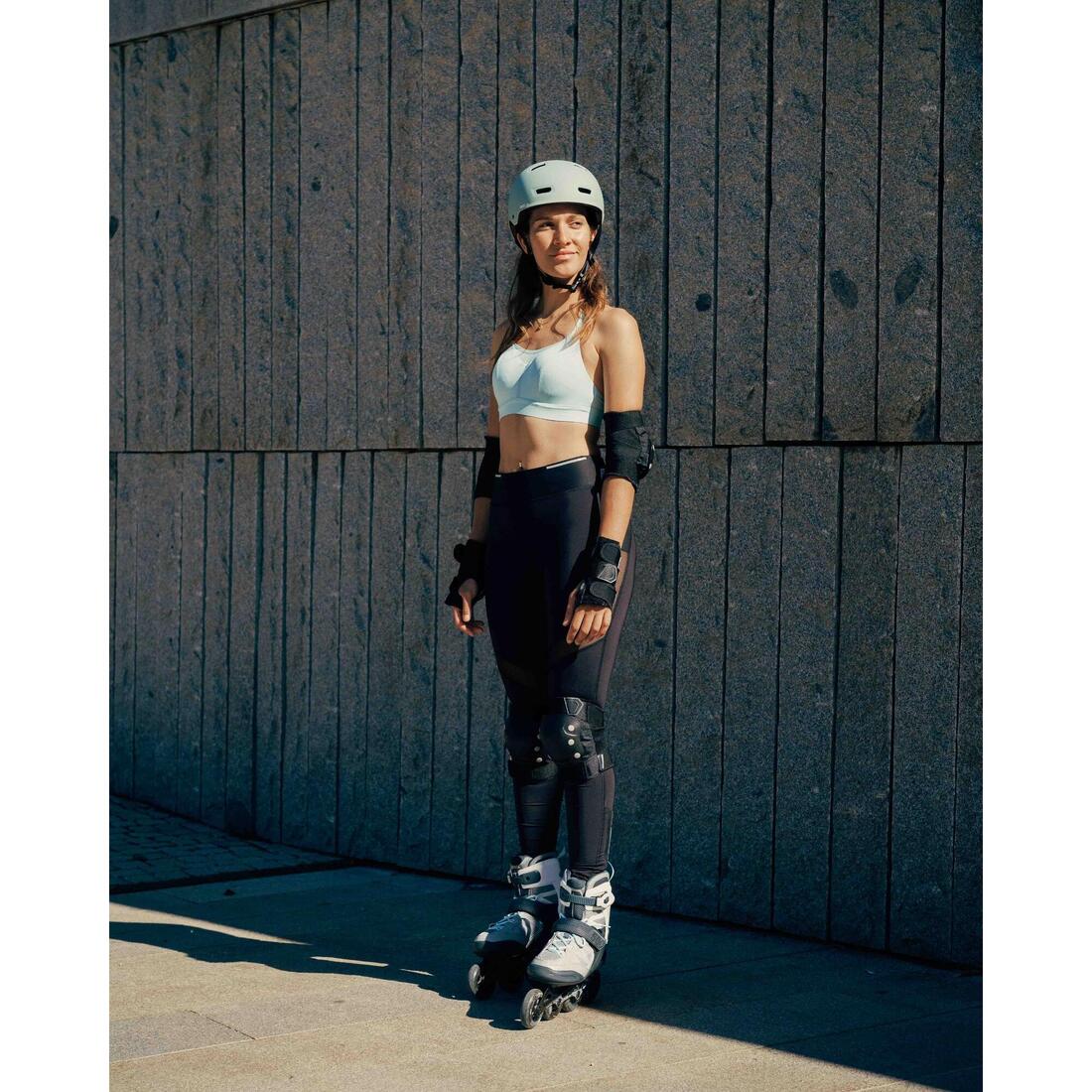 Roller fitness adulte fit500 ice grey
