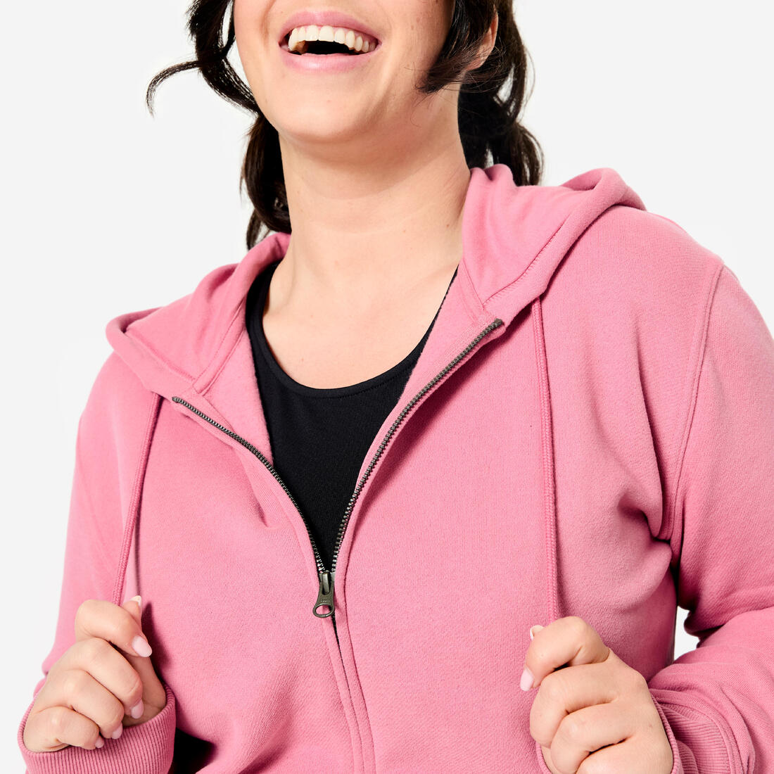 Sweat zippé fitness femme
