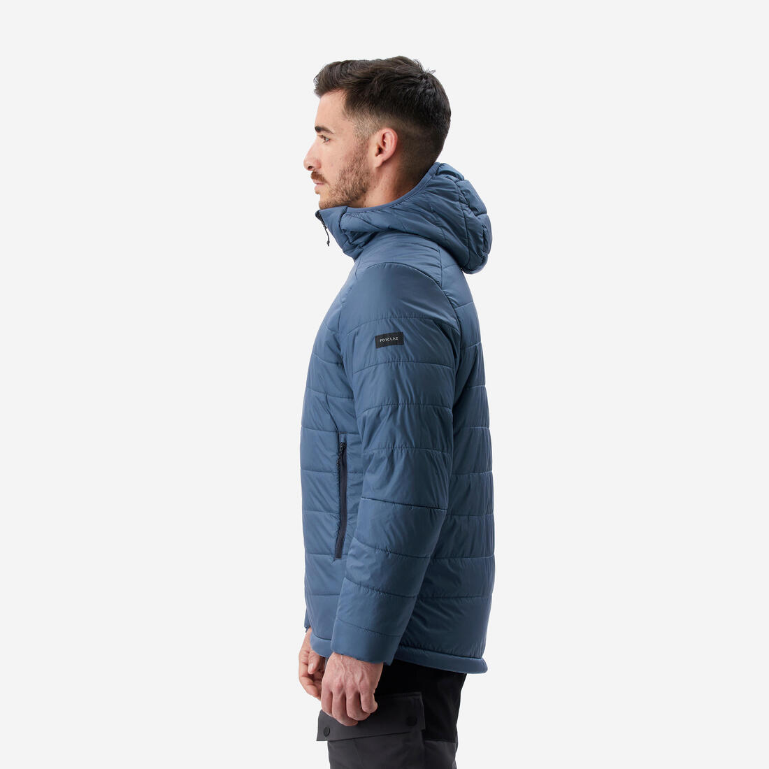 Doudoune de trek synthétique à capuche homme, MT100 - 5°C