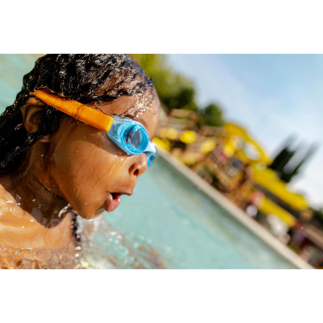 Lunettes de natation, Kuwee jaune teinté