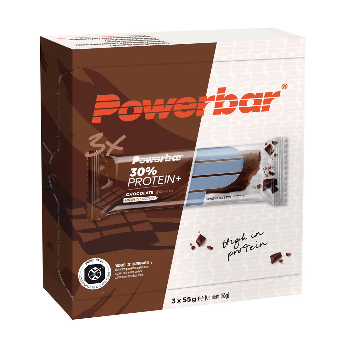 Barre protéinée PROTEIN PLUS chocolat 3x55g