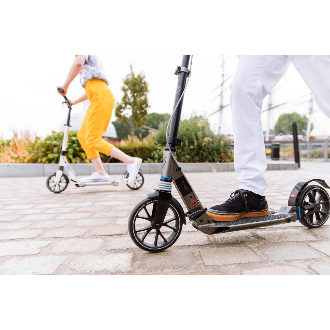 Trottinette adulte t7xl vert pale
