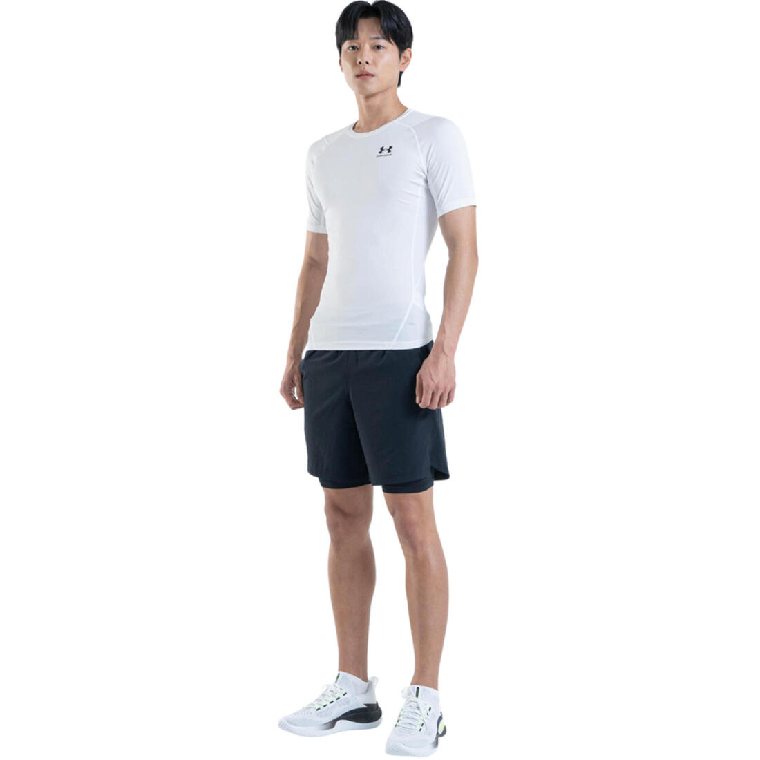 T-shirt de Compression d’Entraînement pour Homme - Blanc
