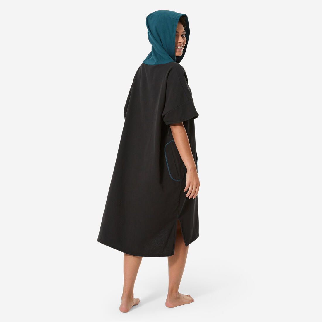 Poncho surf Adulte - 500 sable