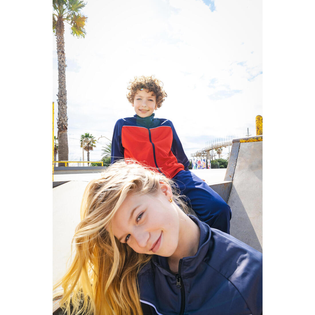 Survêtement enfant - bleu et