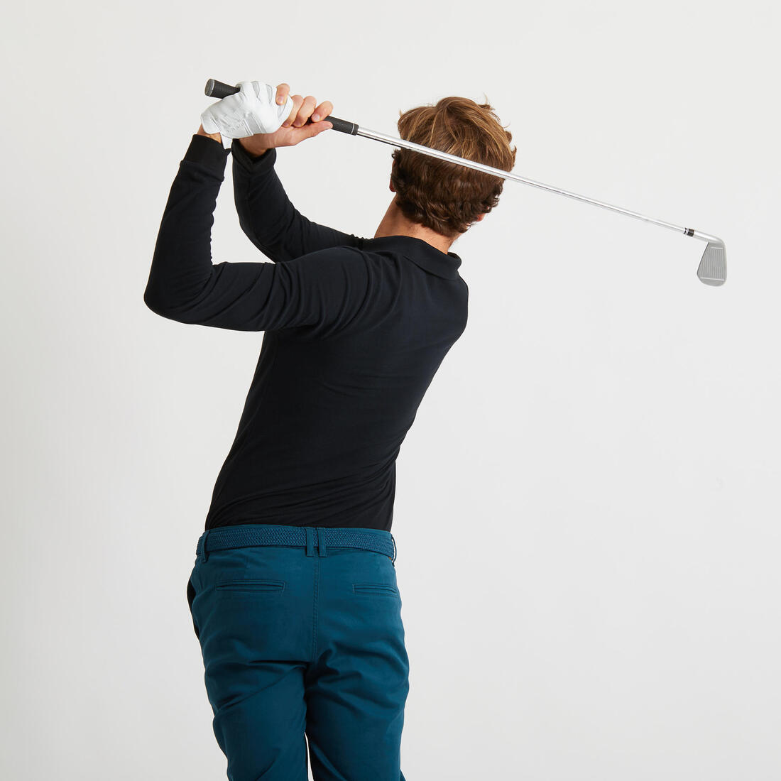 Polo golf manches longues homme -  mw500