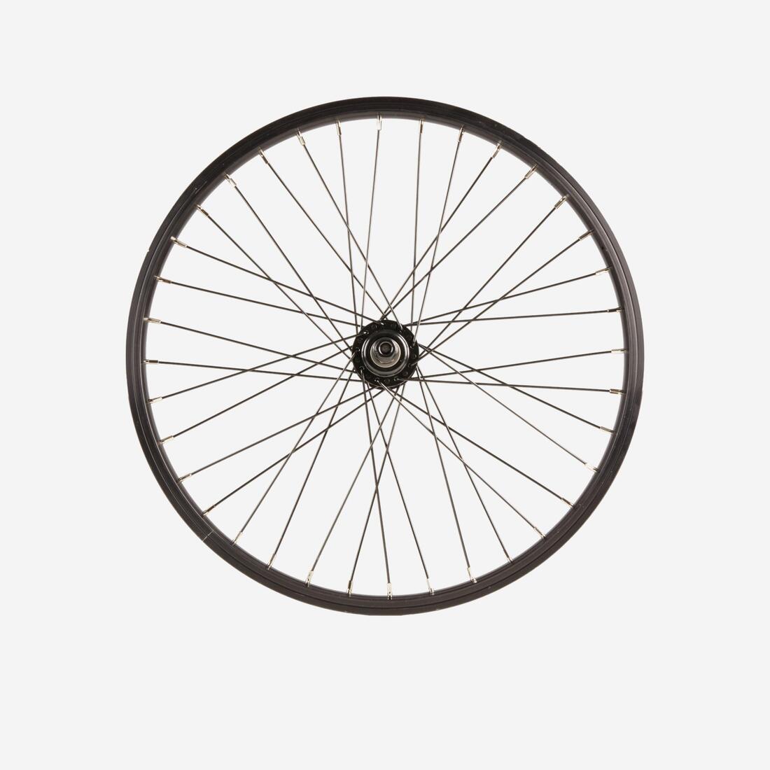 Roue BMX 20 pouces avant axe 10 mm noir