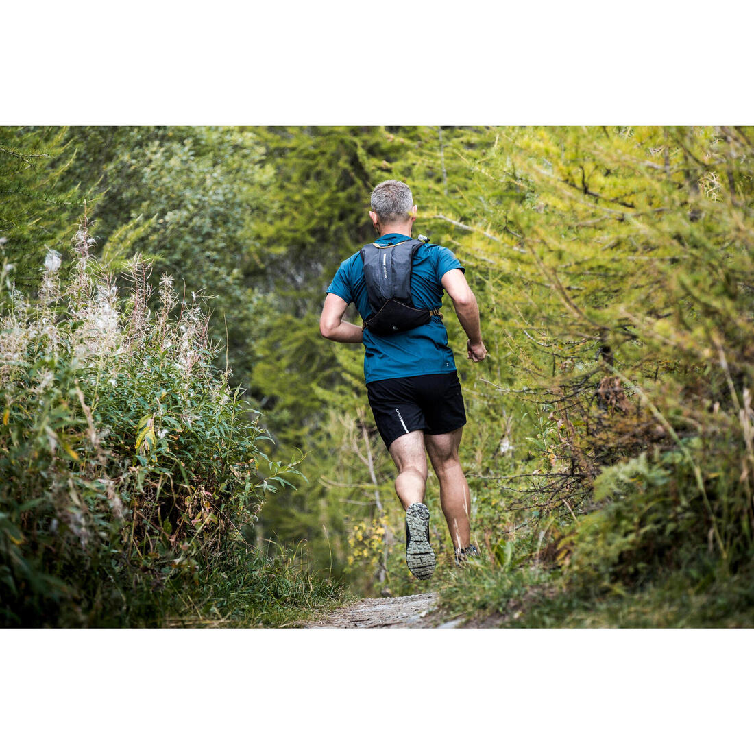 T-shirt de trail running résistant Homme - KIPRUN Run 500 Graph