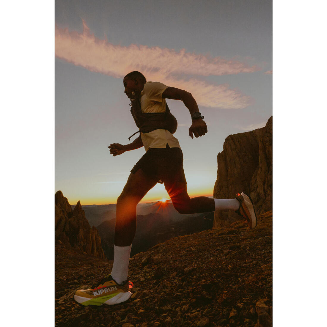 T-shirt de running longue distance homme - kiprun run 900 ultra
