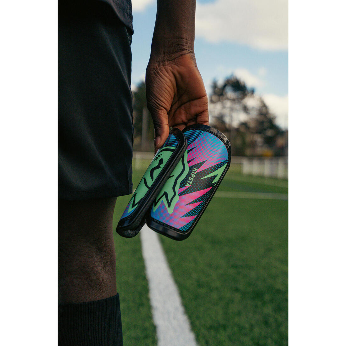 CHAUSSETTES DE FOOTBALL ENFANT EASY POCKET