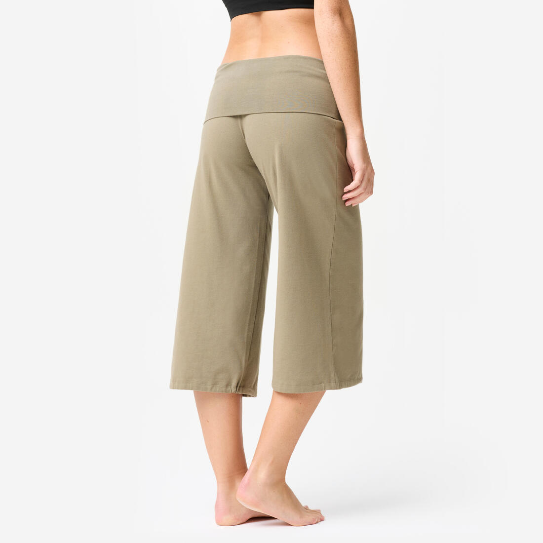 Corsaire de yoga coton  taille haute femme