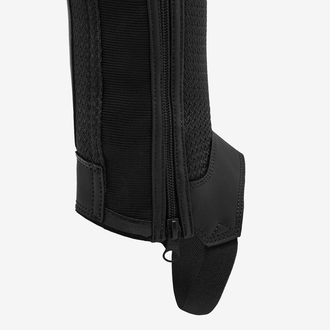 Mini-chaps équitation mesh Adulte - 100 marrons
