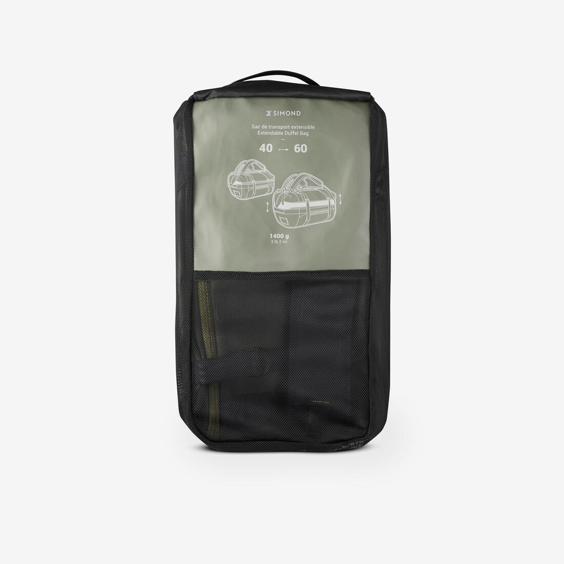 Sac de transport de trekking - 40 L à 60 L - DUFFEL 500 EXTEND