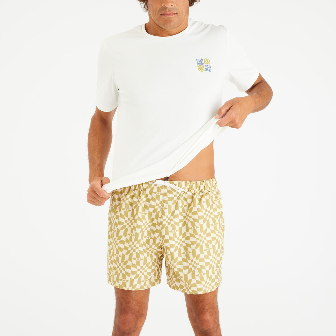 Tee shirt anti uv manches courtes homme - print