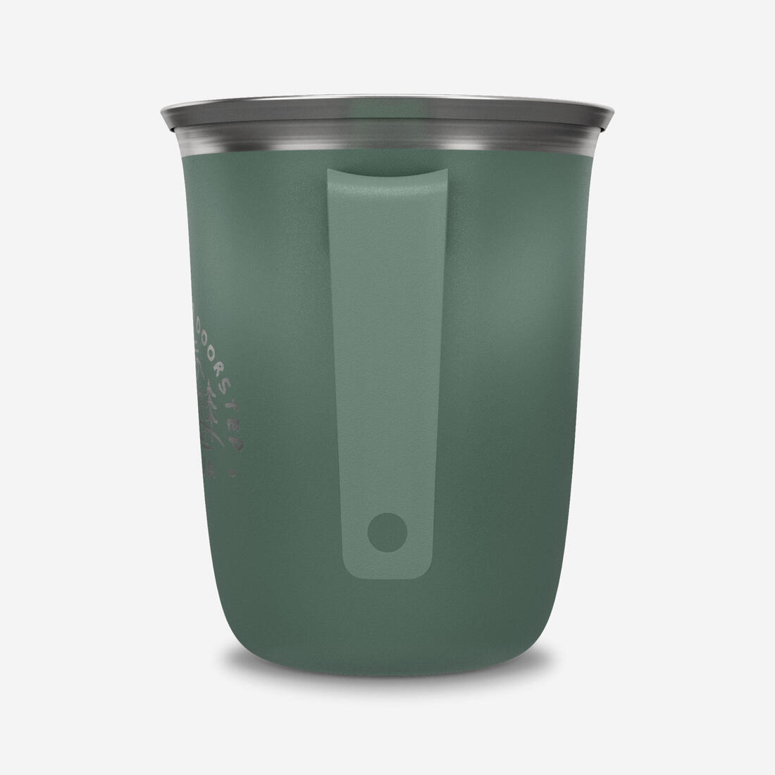 Tasse de camping 0,5L en acier inoxydable