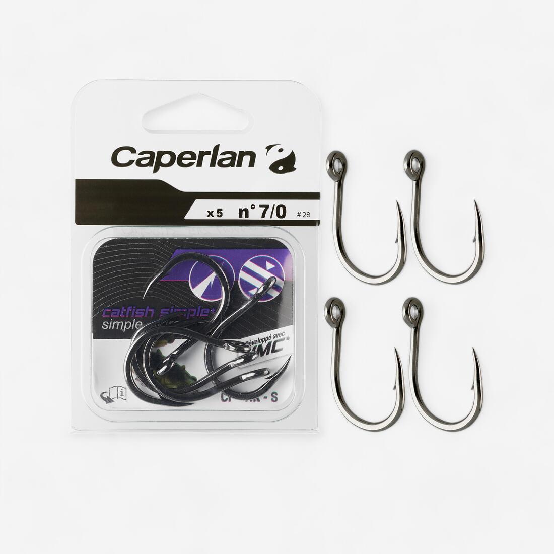 HAMEÇON SIMPLE PÊCHE DU SILURE CF HK S 7/0
