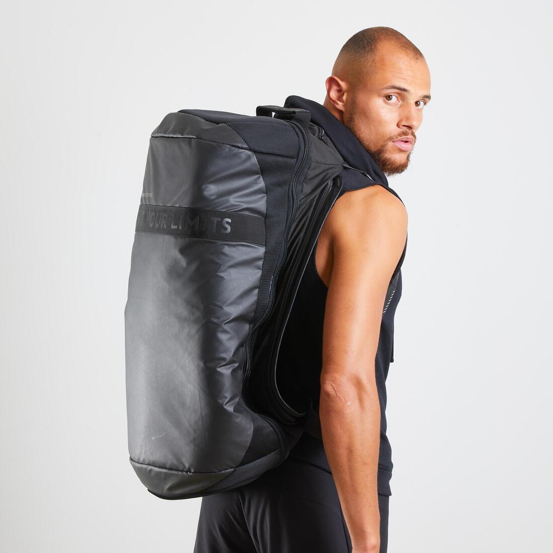 SAC DE SPORT COMBAT BAG 900 60L NOIR – noir