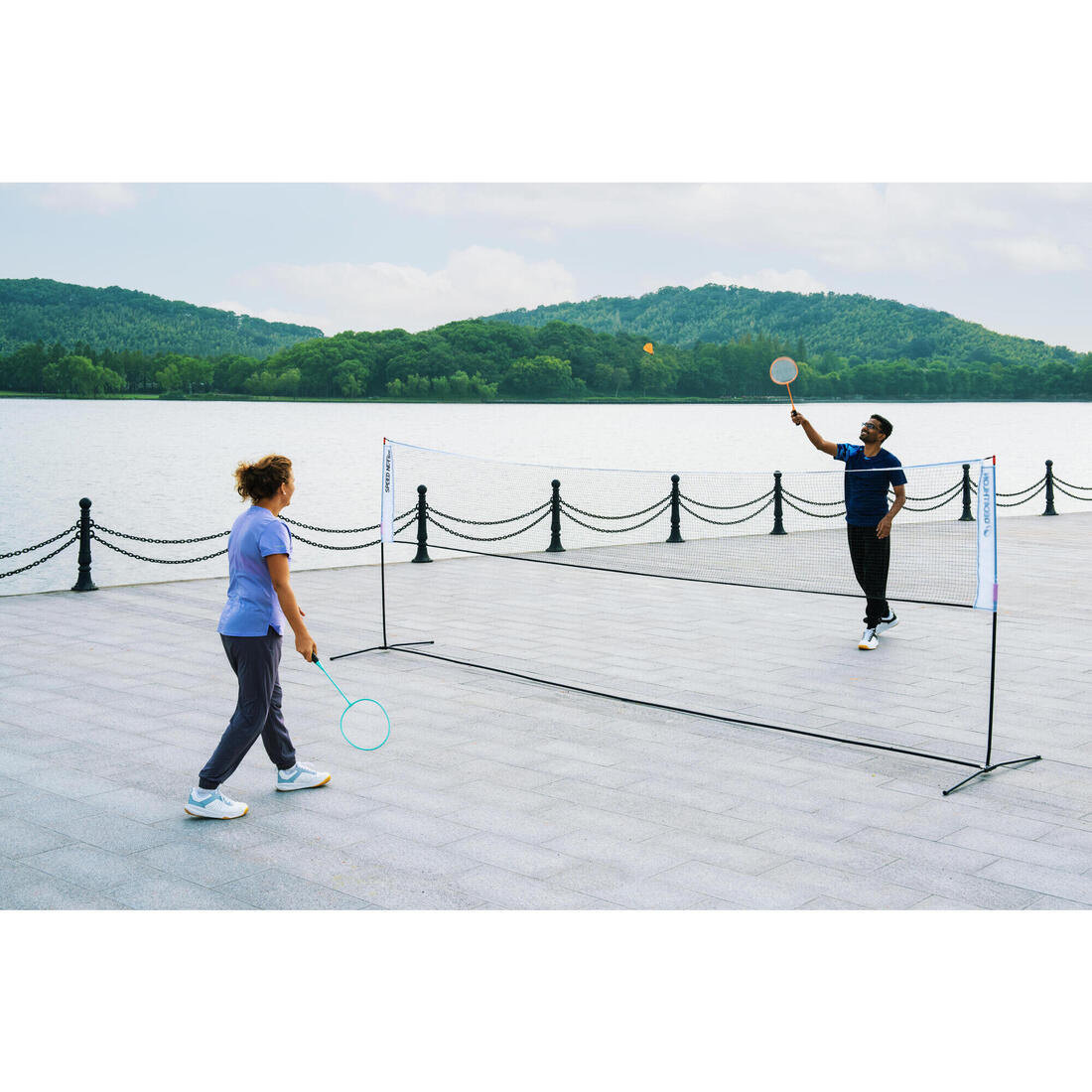 Filet de Badminton Tennis Pickleball Multisport Speednet 5M V2