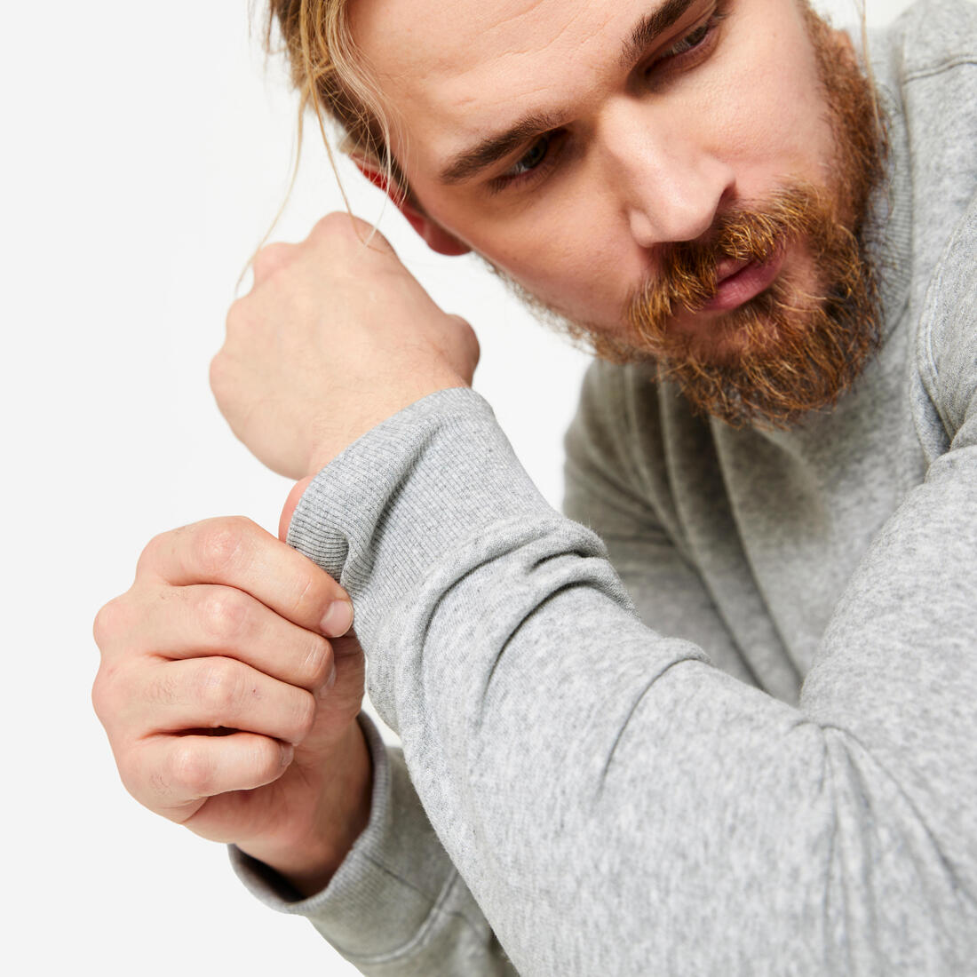 Sweat chaud en molleton homme