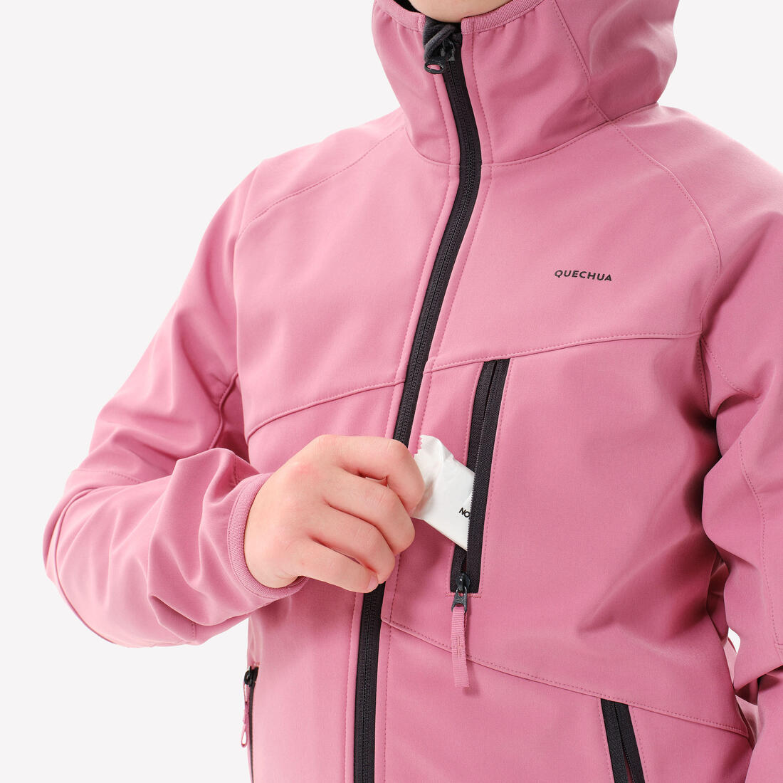Veste softshell de randonnée enfant 7-15 ans, MH900