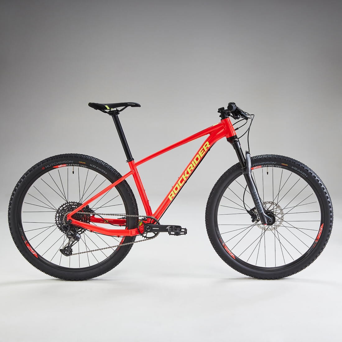 Vélo VTT cross country XC 120 cadre aluminium rouge