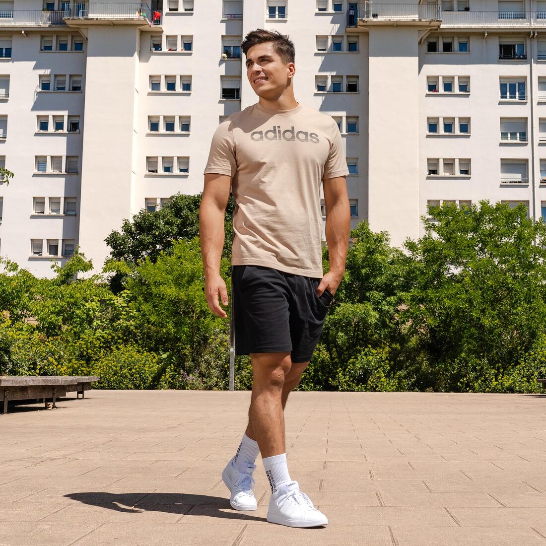 Chaussure homme, advantage base 2.0 Adidas blanche