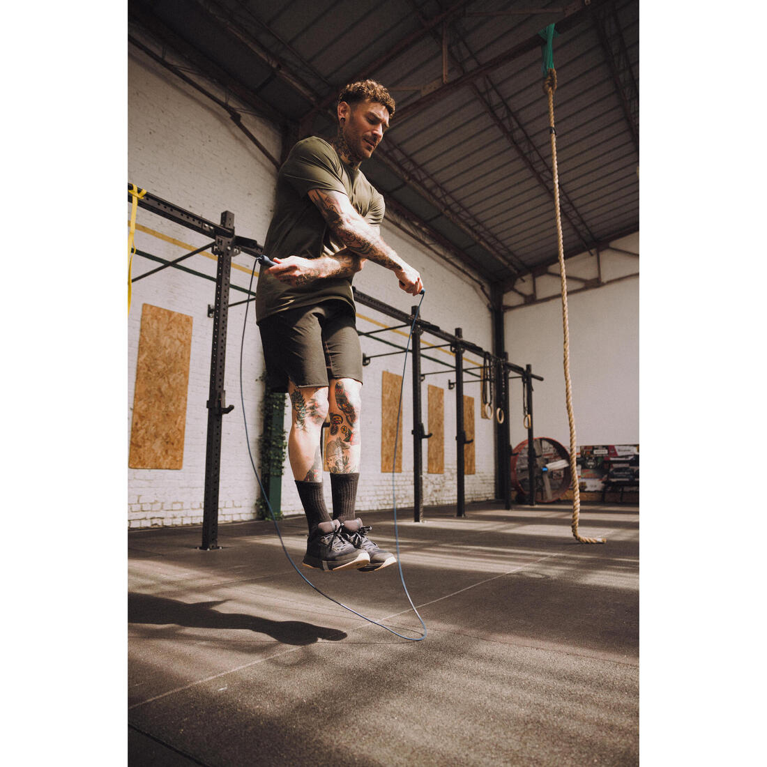 Chaussures de fitness et training flexibilité et stabilité, homme, Energy noir