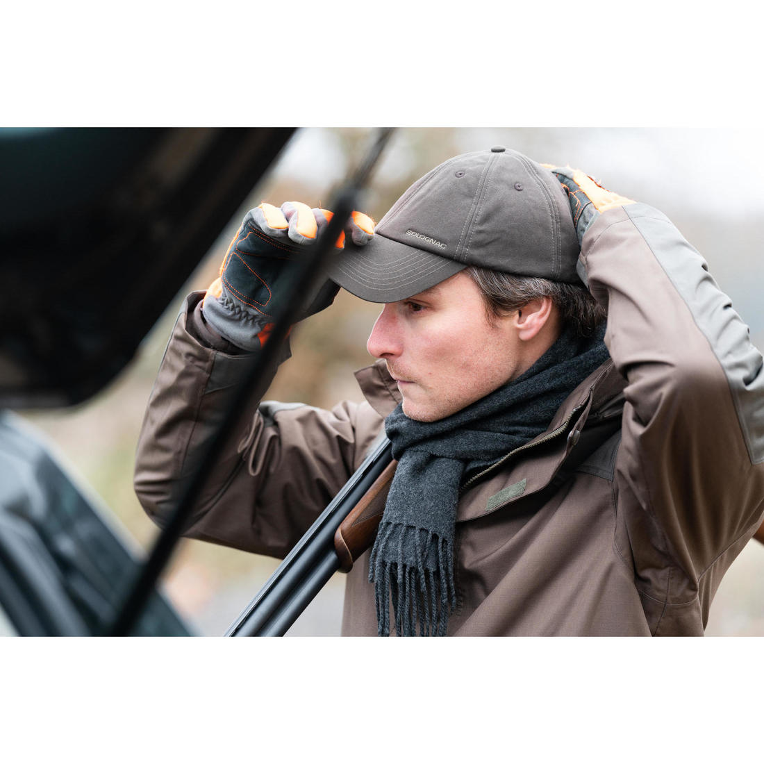 Casquette chasse Steppe 100