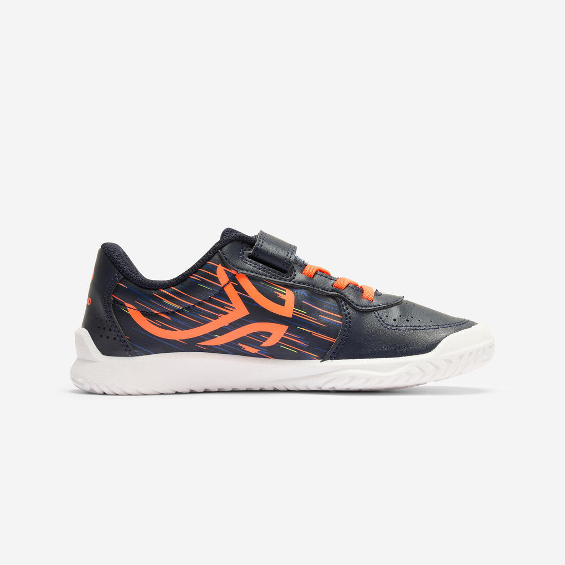 Chaussures de sport à scratch résistantes enfant,  TS130 rose et