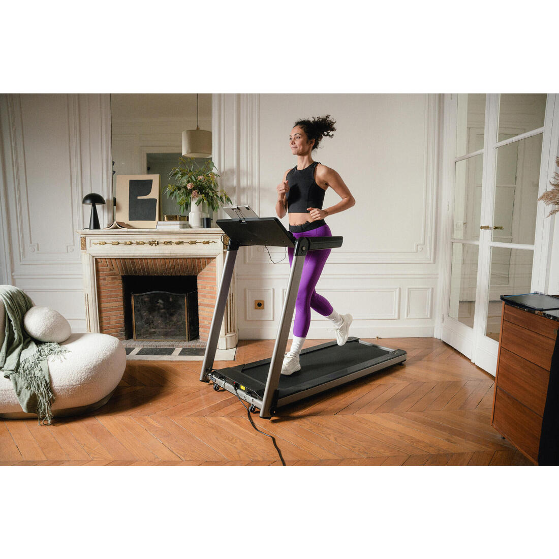 Tapis de course 14km/h et compact, Run100 édition limitée Milor