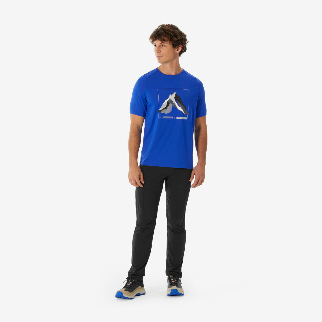 T-shirt de randonnée manches courtes - MH500 - homme
