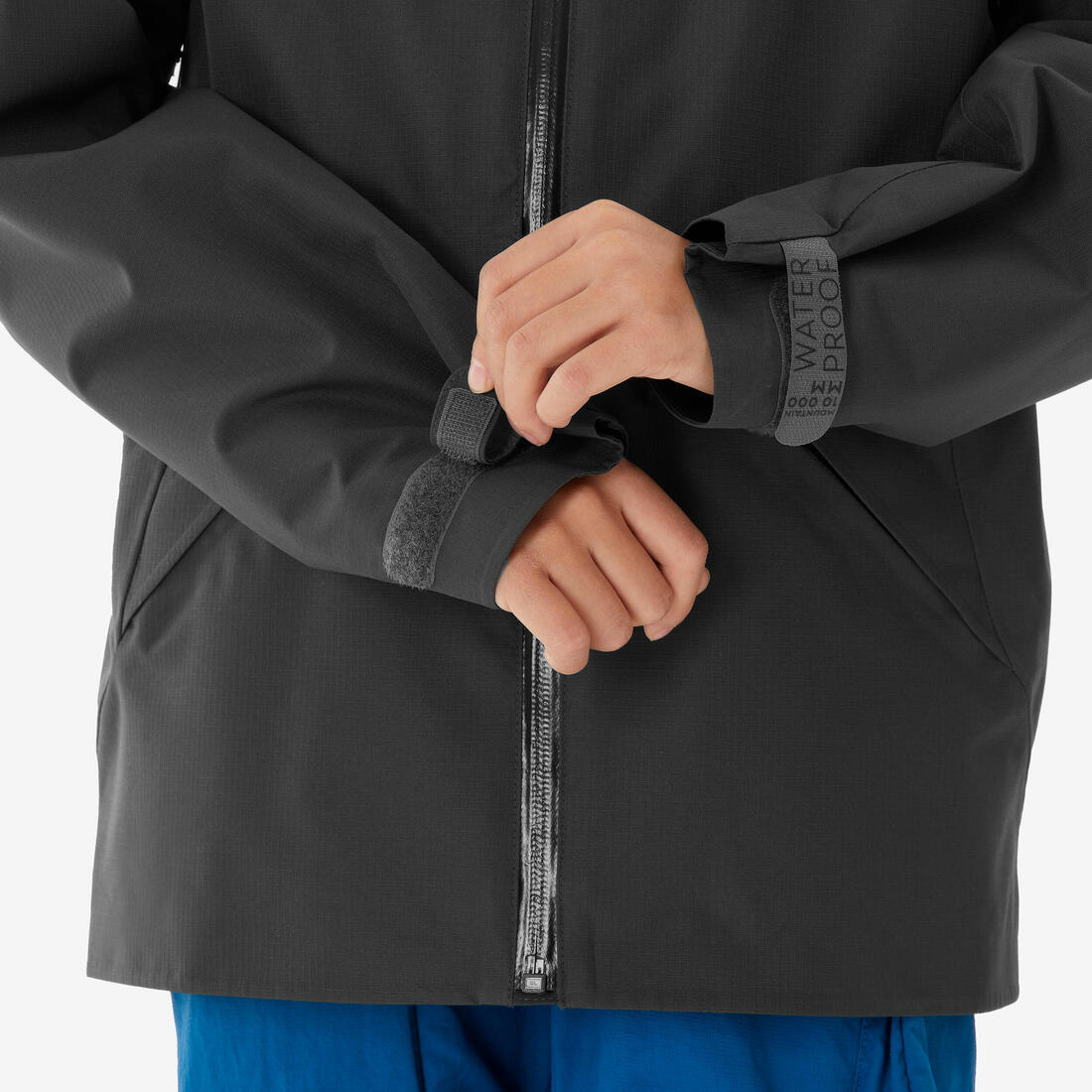 Veste de randonnée montagne imperméable légère enfant 7-15 ans, MH900
