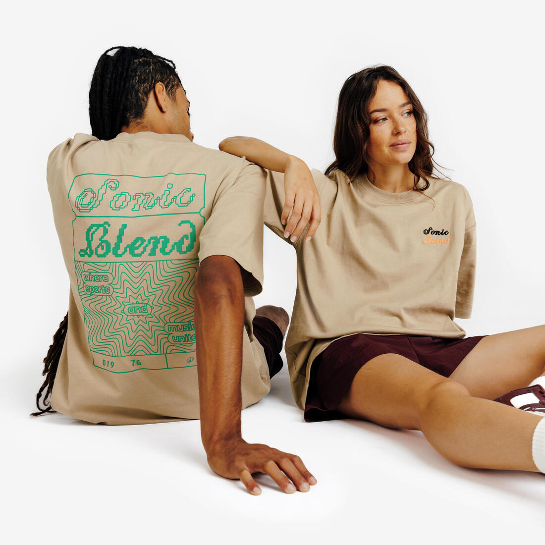 T-shirt graphique mixte