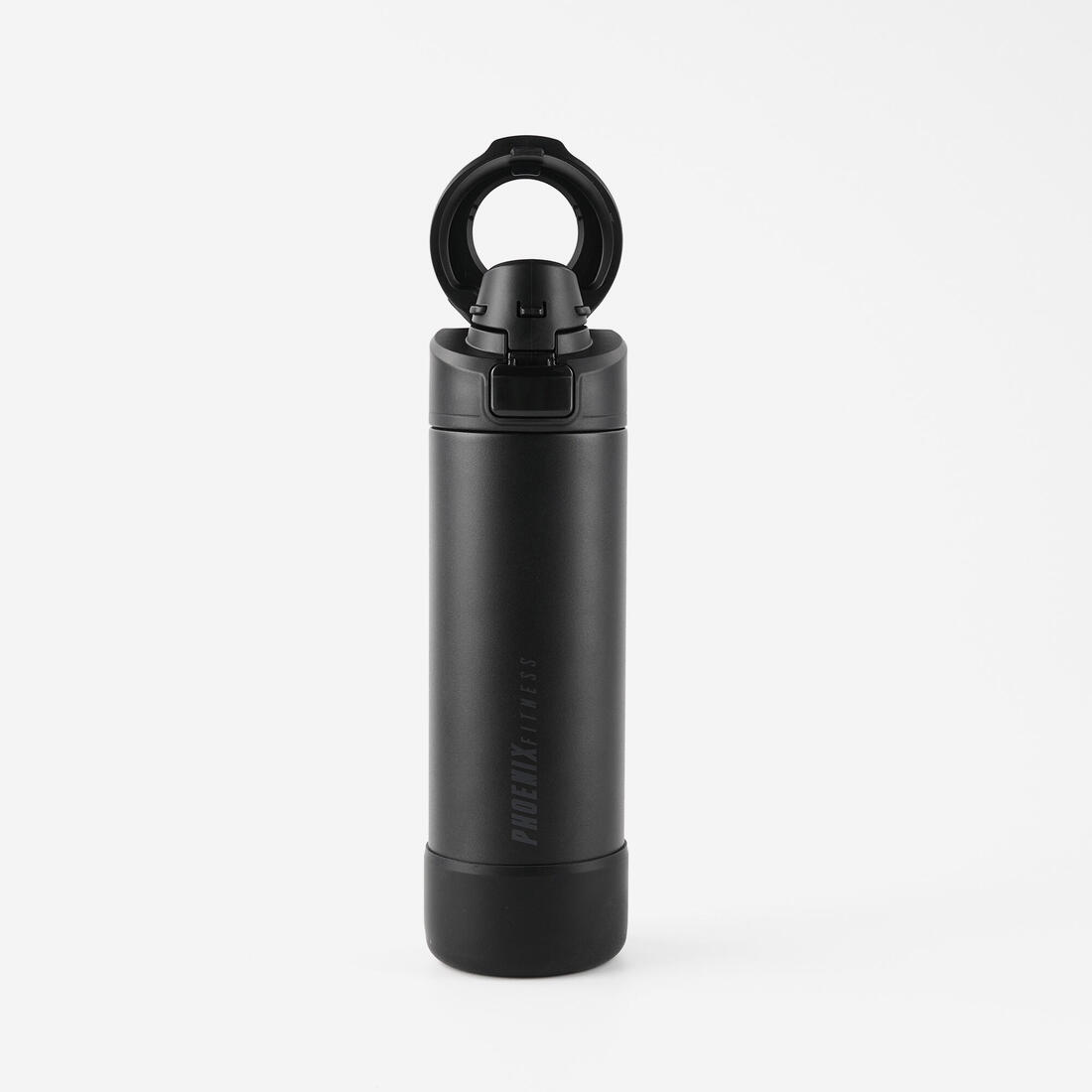 Gourde de sport aimantée 710 ml Phoenix, noire