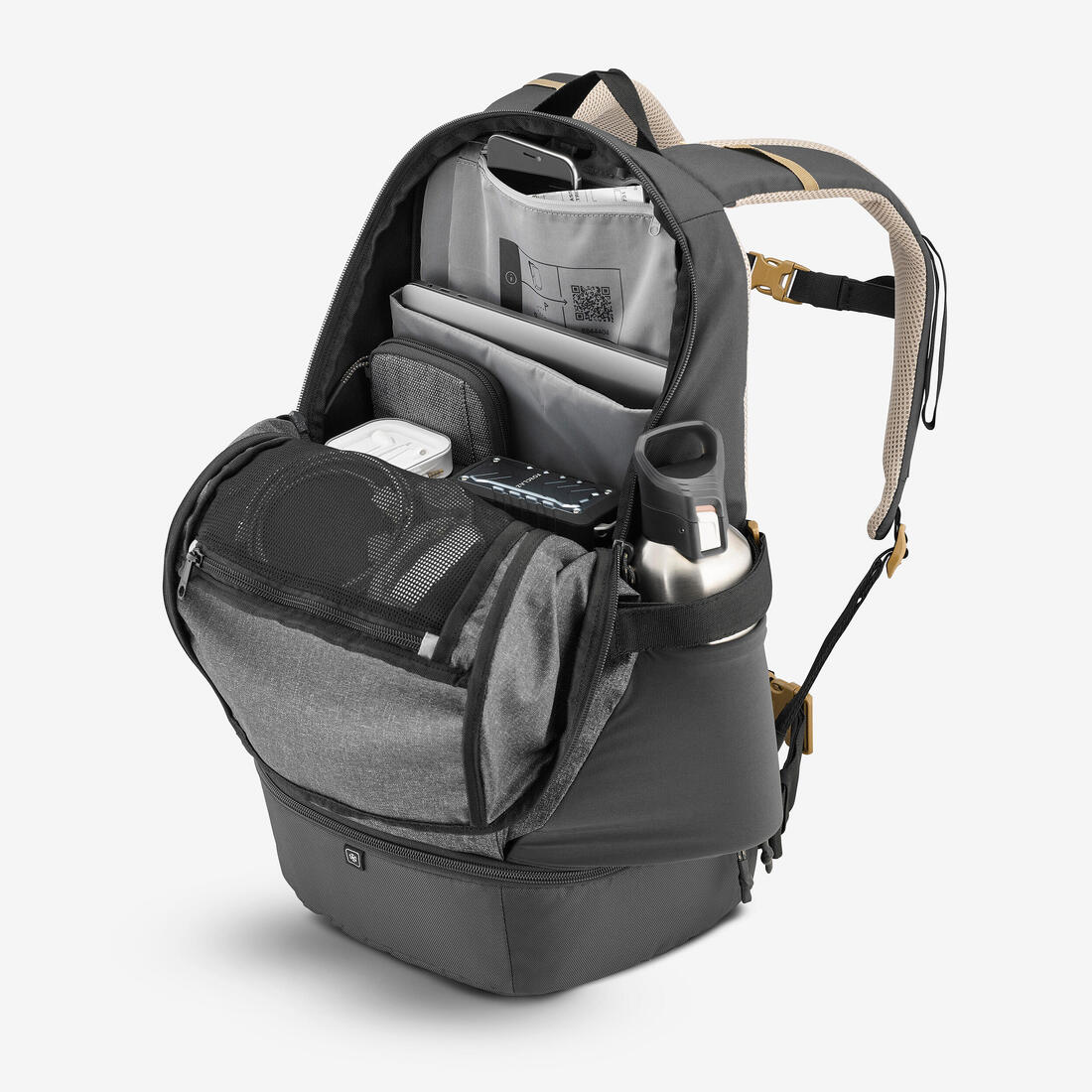 Sac à dos de randonnée isotherme 30L, Arpenaz 500 Ice