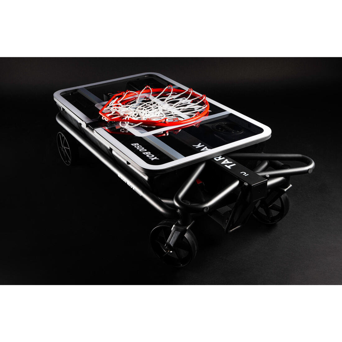 Panier basket pliable sur pied planche transparente 2,4 à 3,05 m, B500 Box