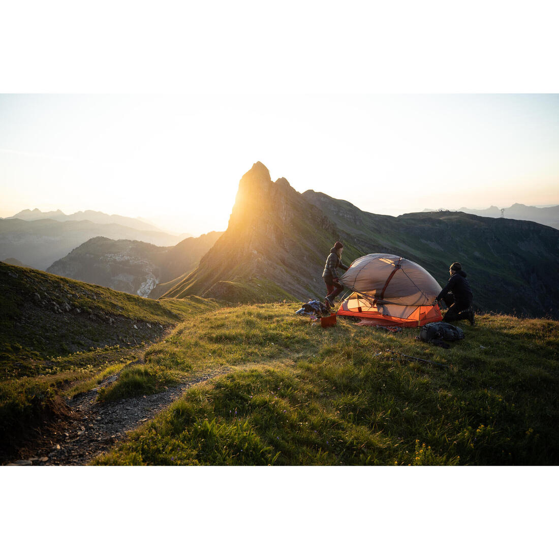 Tente dôme de trekking - 3 places - mt900
