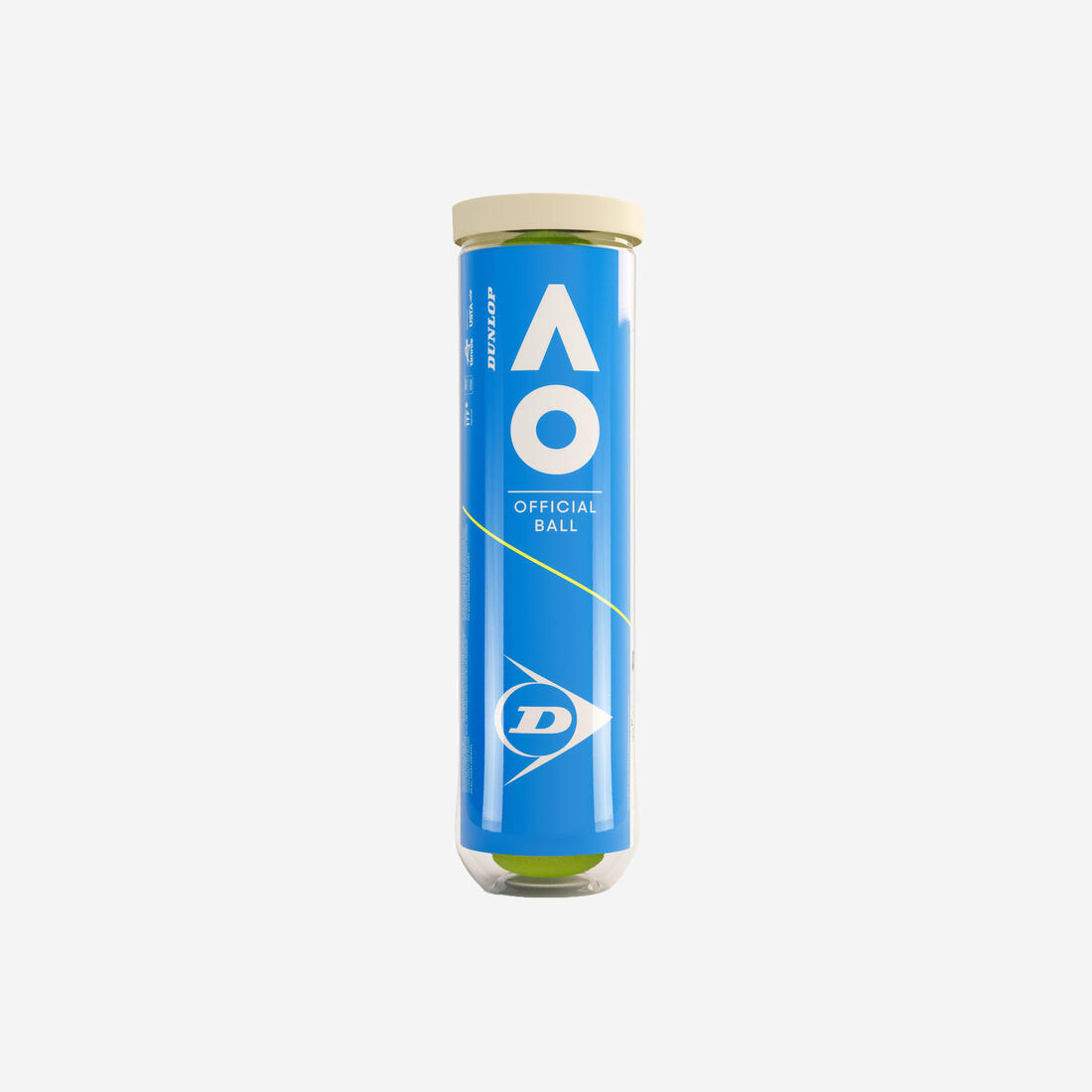 BALLES DE TENNIS AUSTRALIAN OPEN*4 JAUNE POLYVALENTE