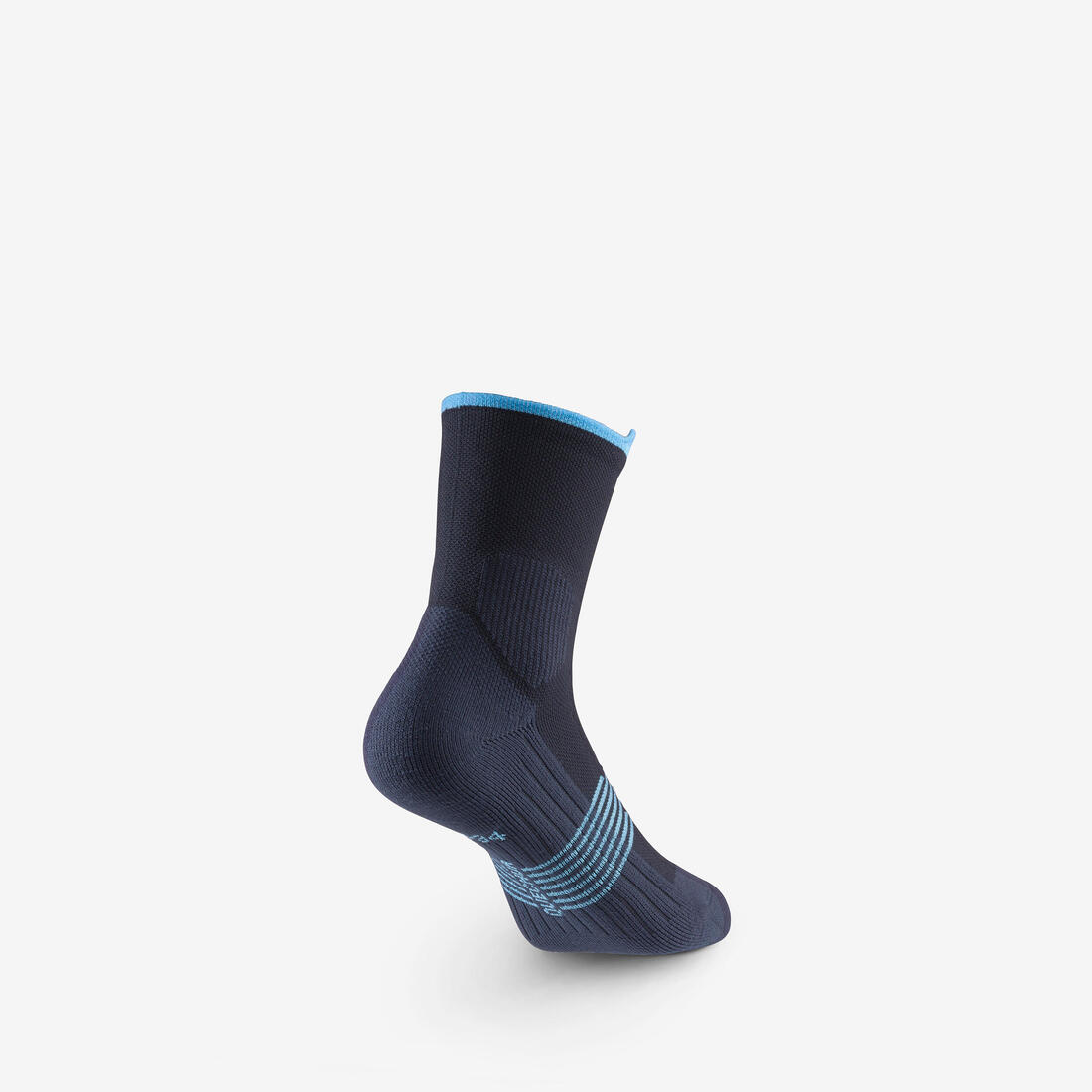 Chaussettes de randonnée enfant (lot 2 paires), HIKE500 Mid marron et