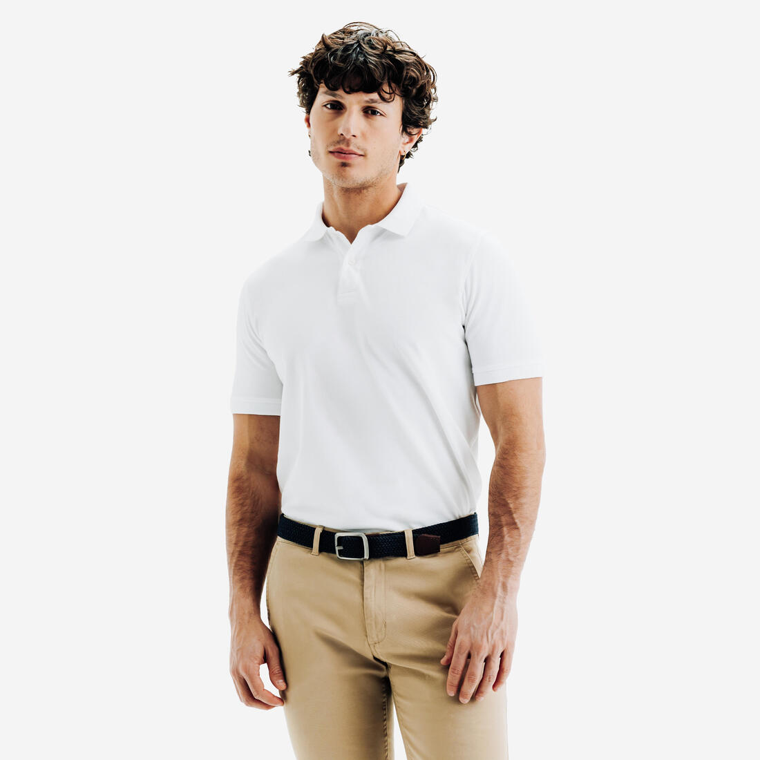 Ceinture golf tressée élastique & extensible